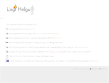 Tablet Screenshot of logihelgu.com